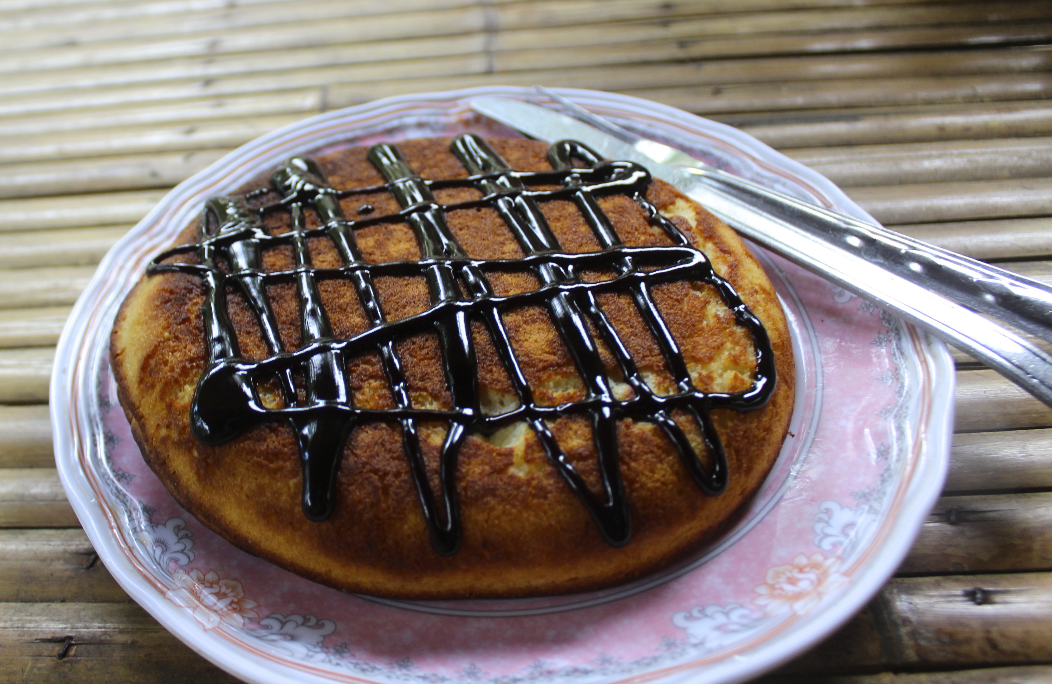 The mammoth banana pancake :)