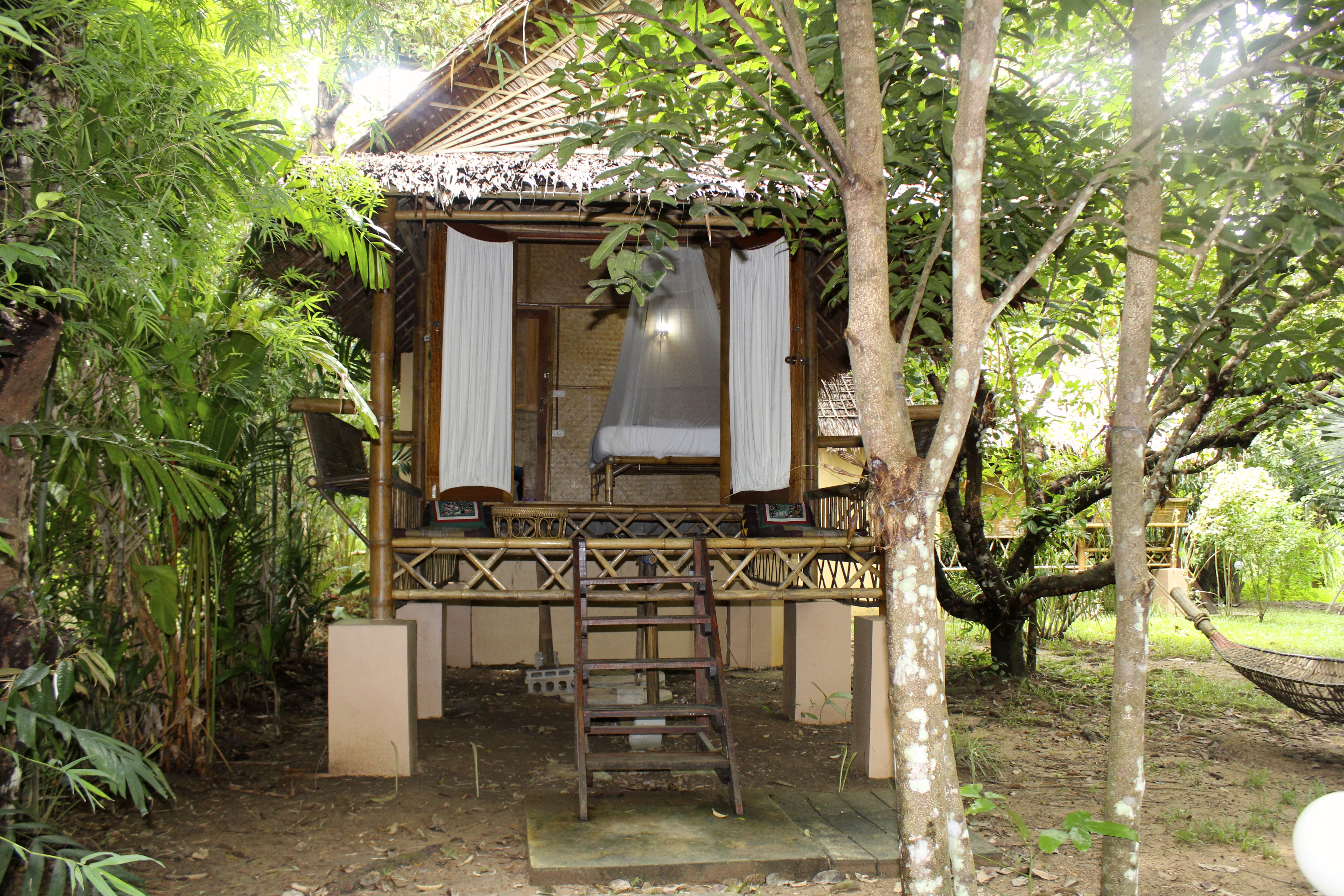 My private Bamboo Thai House at Khao Sok Paradise Resort.
