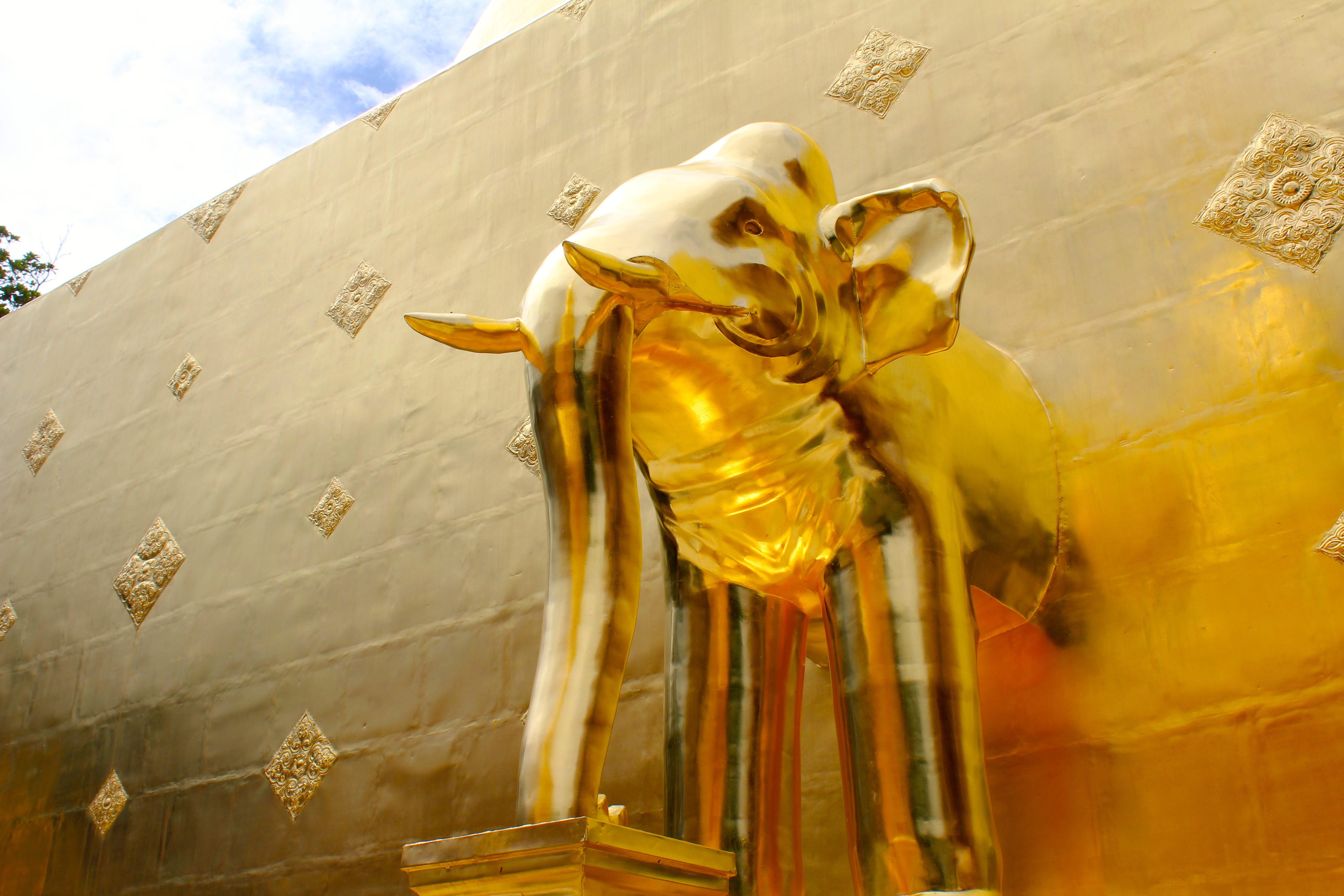 One of the many beautiful details of Wat Phra Singh.