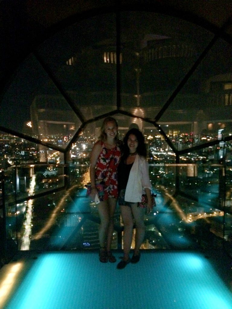 View from The Breeze, overlooking Bangkok.