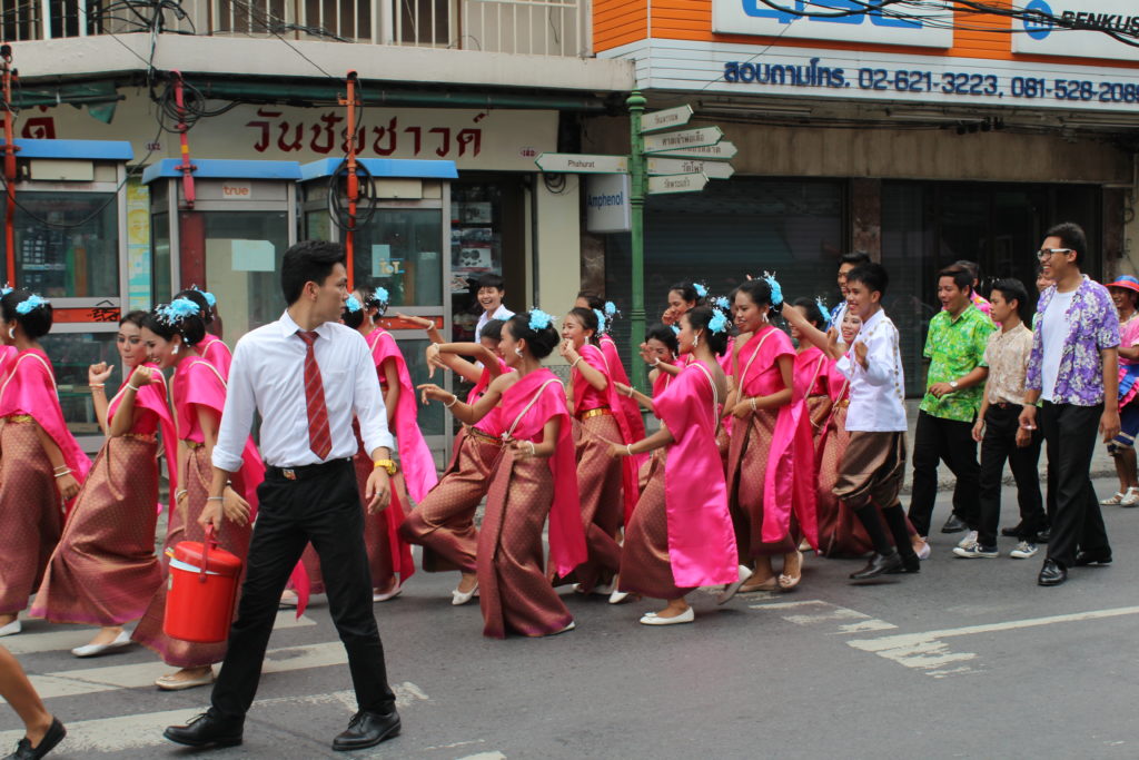 Came across a parade in the street on my way to the Sempang Lane Market.