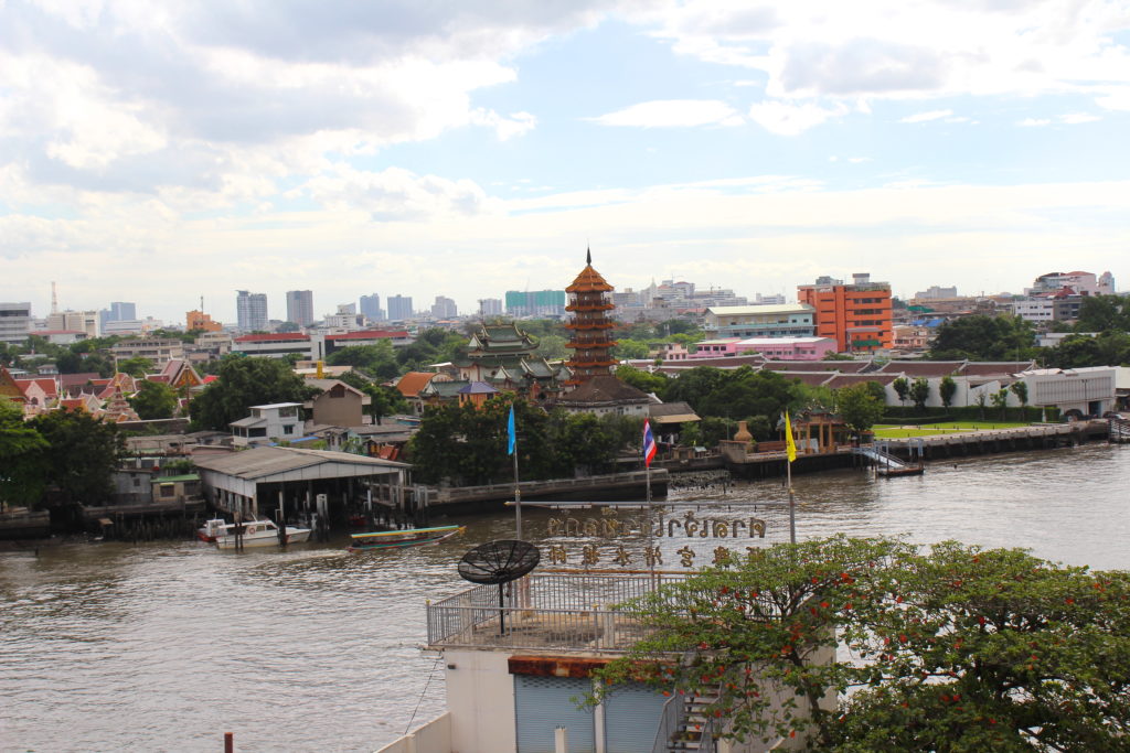 Great views of the Chao Phraya River from River Vibe Restaurant & Bar.