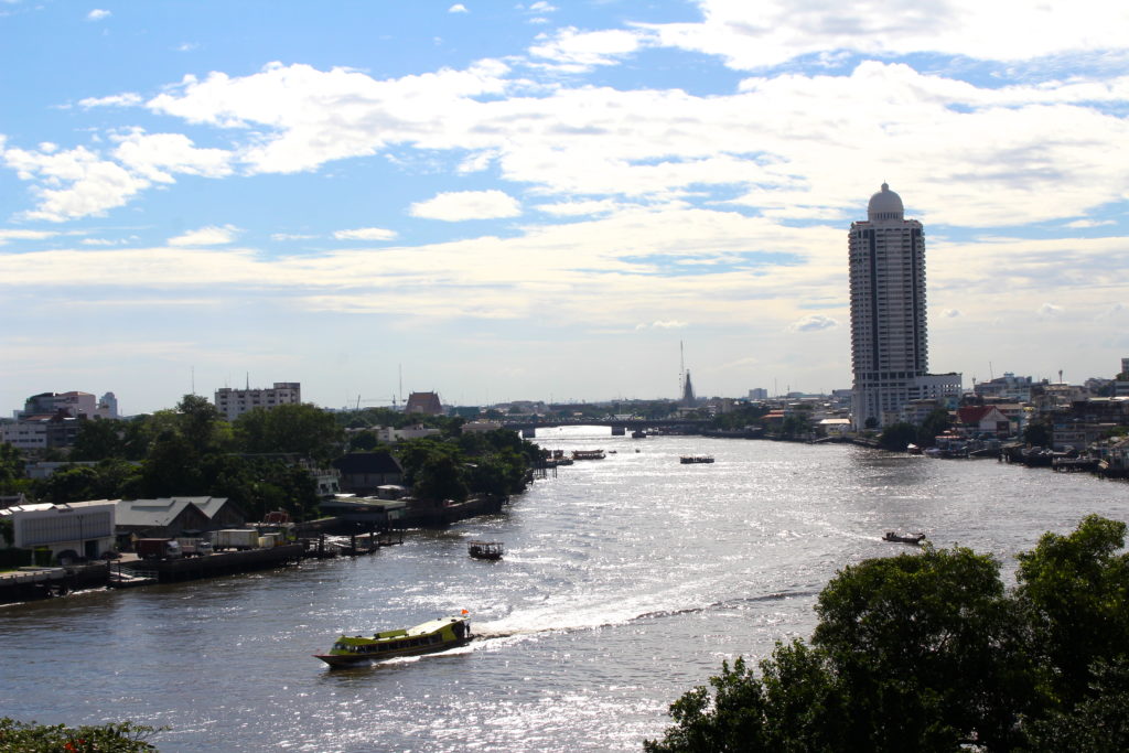 Great views of the Chao Phraya River from River Vibe Restaurant & Bar.