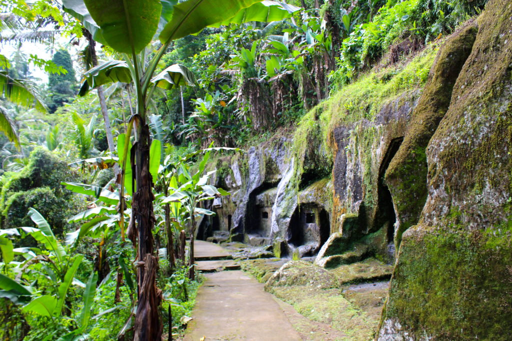 The ancient and mysterious grounds of Pura Gunung Kawi.