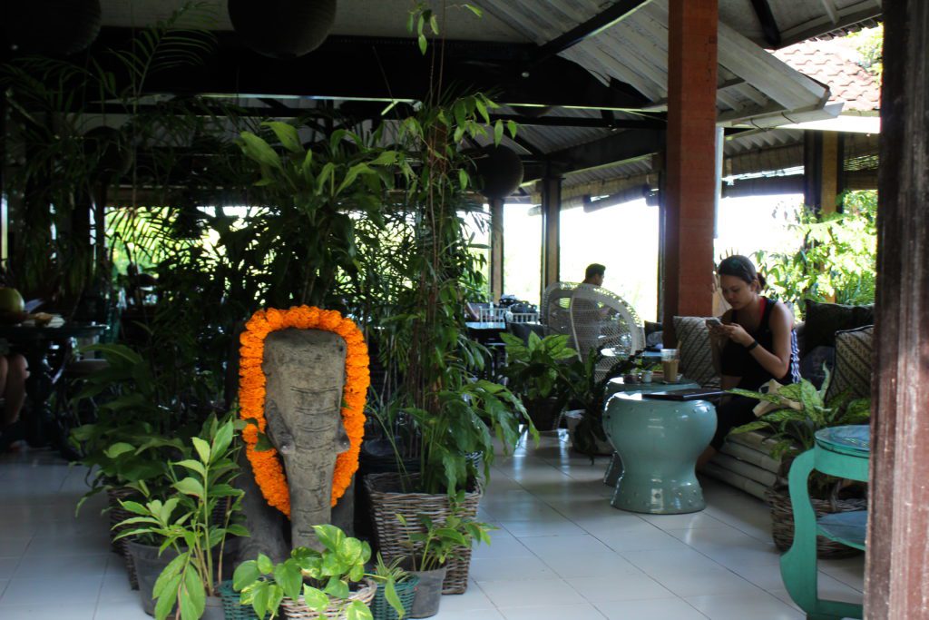 The Elephant Cafe, Ubud.