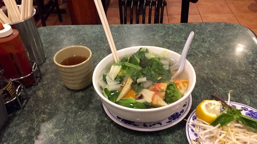 Nam Son serves up pho and other Vietnamese specialties that are sure to have you leaving happy.