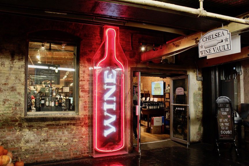 One of many cool specialty shops in the Chelsea Market.