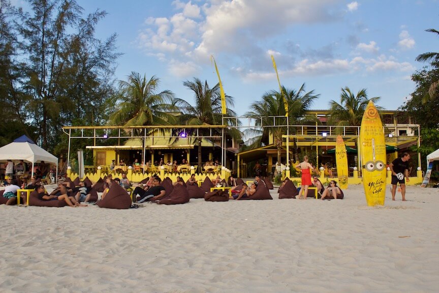 yellow beach cafe langkawi