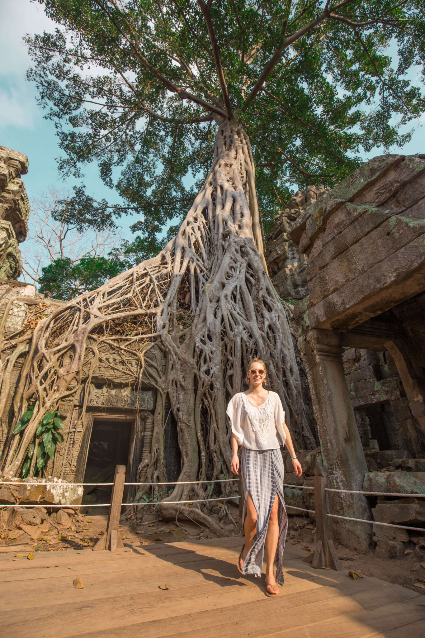 Siem Reap, Angkor Wat, What to do in Siem Reap, Siem Reap Guide, Cambodia, Best Photos of Angkor Wat, Angkor Wat in a day, Wanderluluu, Ta Prohm, Tree doorway Angkor Wat, Tree temple Angkor Wat, Tomb Raider Temple Angkor Wat