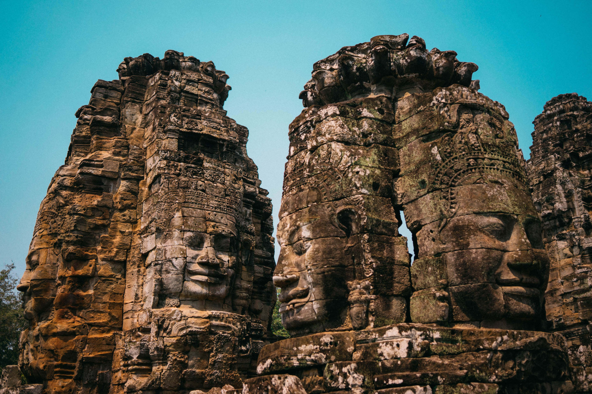 Siem Reap, Angkor Wat, What to do in Siem Reap, Siem Reap Guide, Cambodia, Best Photos of Angkor Wat, Angkor Wat in a day, Wanderluluu, Bayon Temple, Temple with the faces Angkor Wat, Angkor Thom, Angkor Thom South Gate