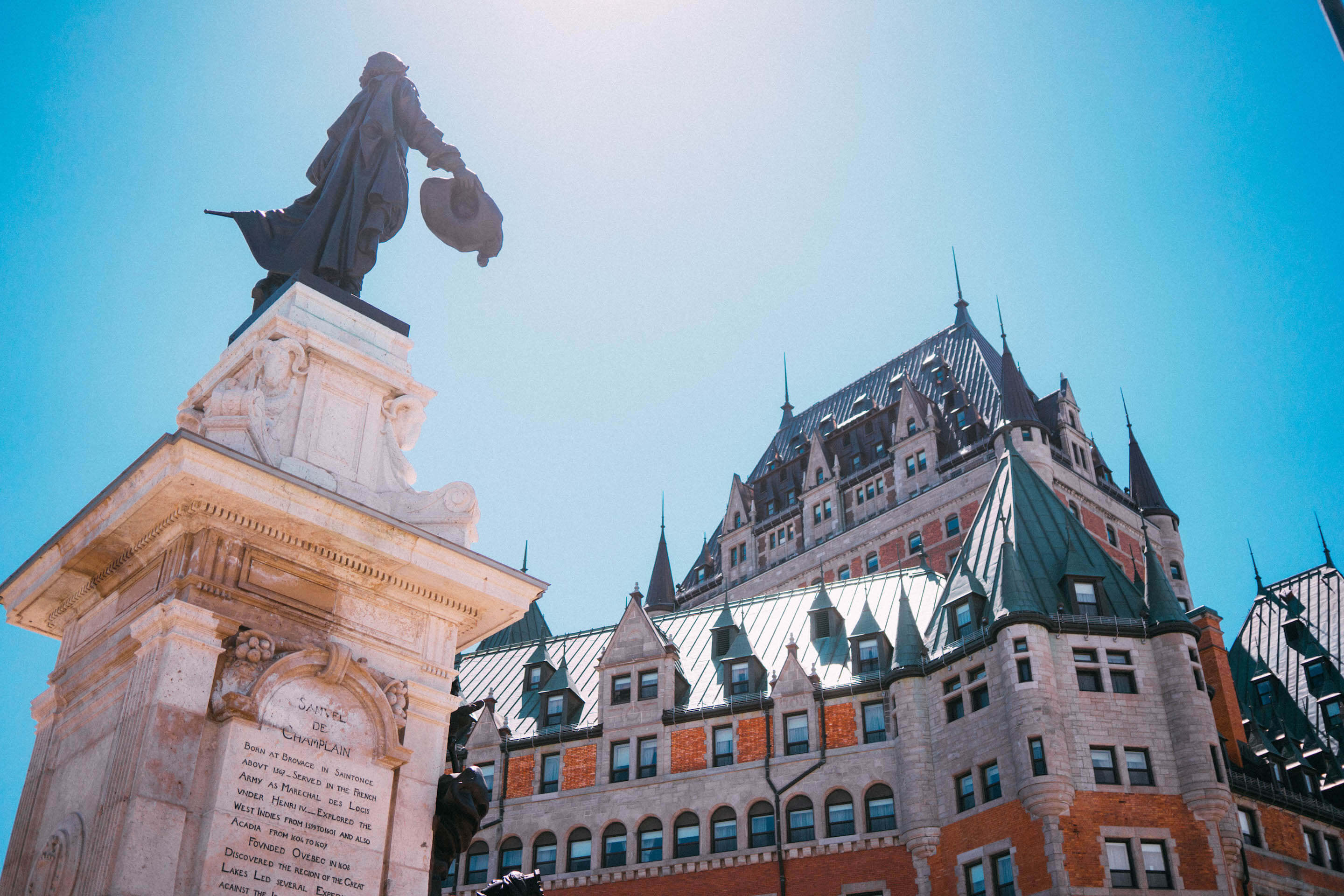Quebec City, Chateau Frontenac, Fairmont Le Château Frontenac, Historic building quebec City, What to do Quebec City