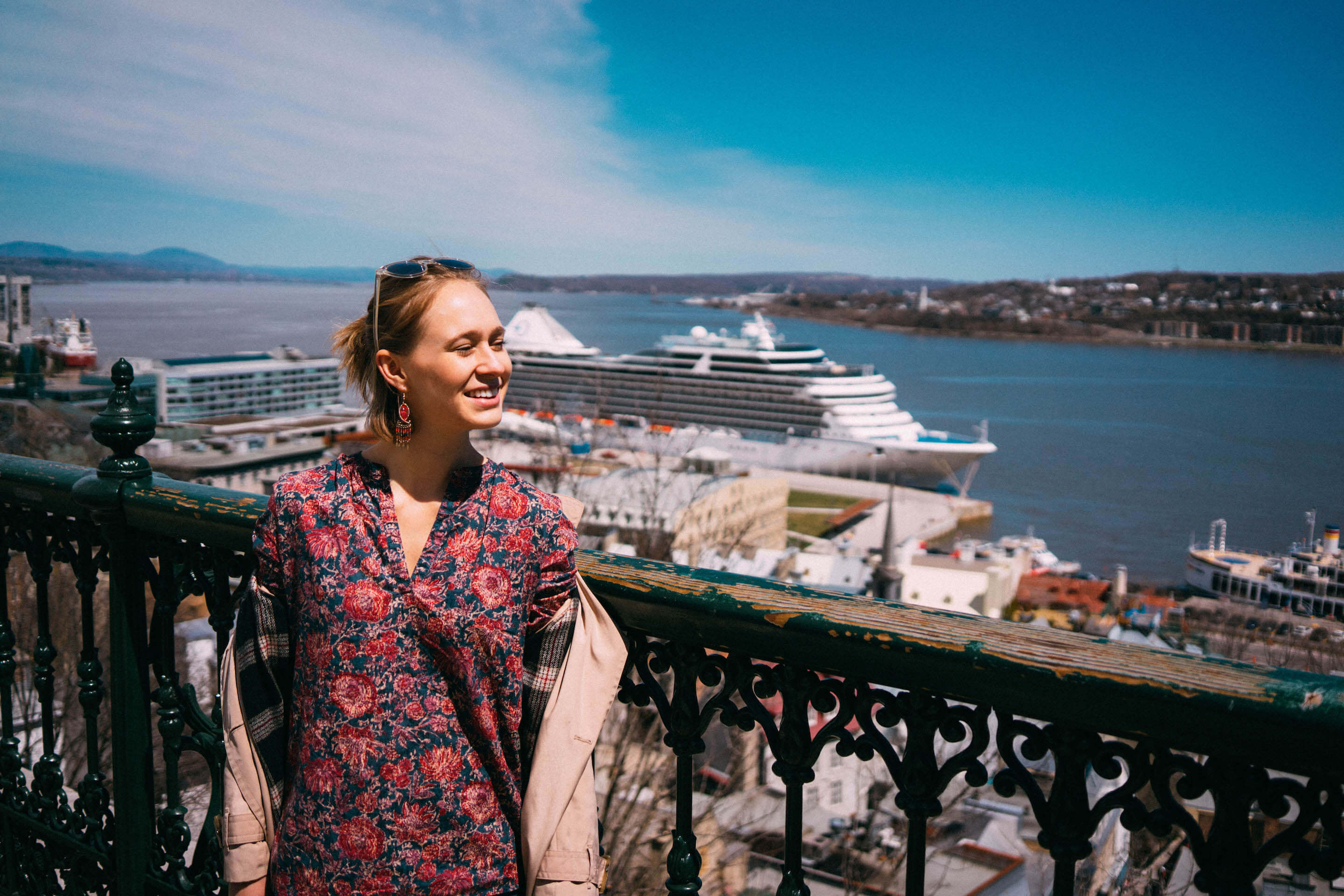 Quebec City, Dufferin Terrace, boardwalk Quebec City, St. Lawrence River, What to do Quebec City