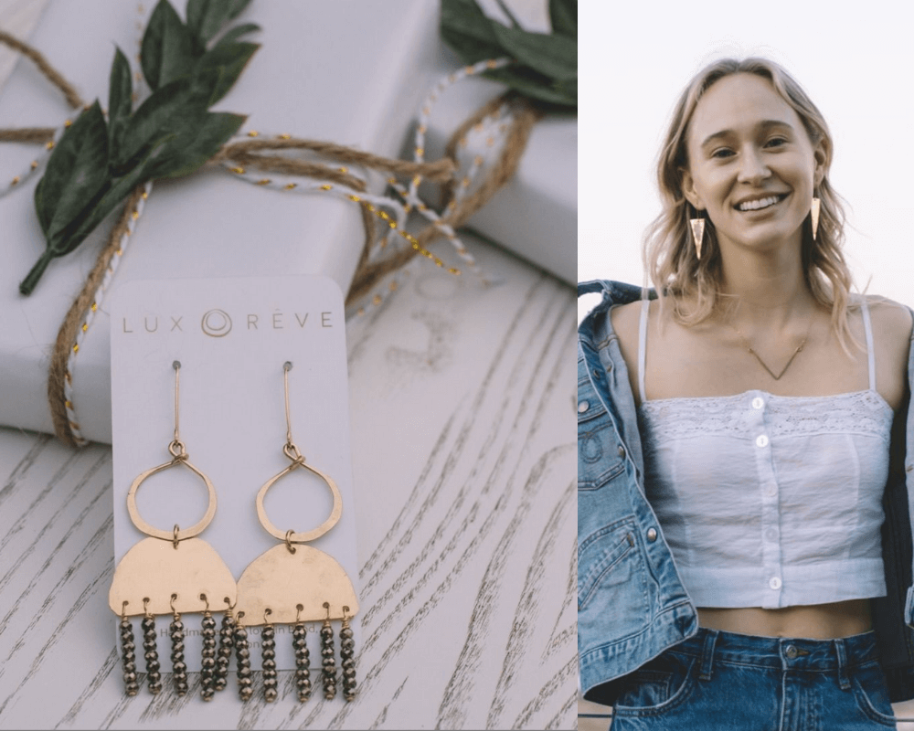 gifts for female travelers, best travel gifts, wanderluluu, Lux Reve Jewelry