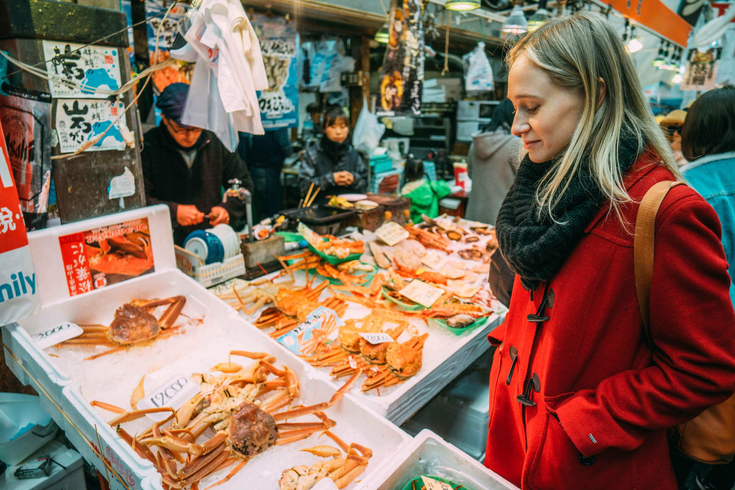 Top Things To Do in Osaka, Wanderluluu, Osaka, Osaka Japan, Kuromon Ichiba Market
