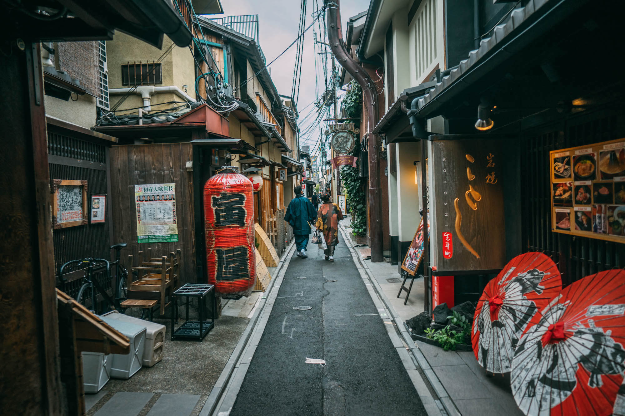 Wanderluluu Colombia Travel, Japan, Kyoto, 2 Day Itinerary Kyoto, Pontocho Alley