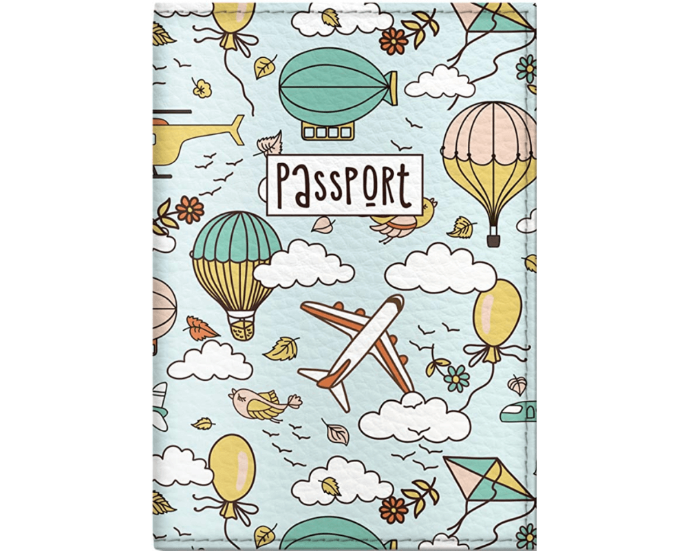 Travel Inspired Baby Gifts Perfect for Baby Showers, wanderluluu, travel gifts for kids, kids passport cover