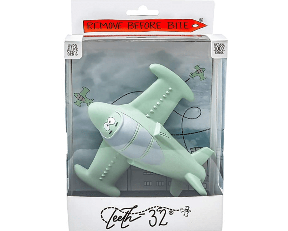 Travel Inspired Baby Gifts Perfect for Baby Showers, wanderluluu, travel gifts for kids, baby airplane teething toy
