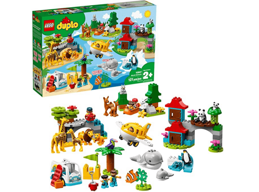 LEGO travel set, travel themed gifts for kids and toddlers
