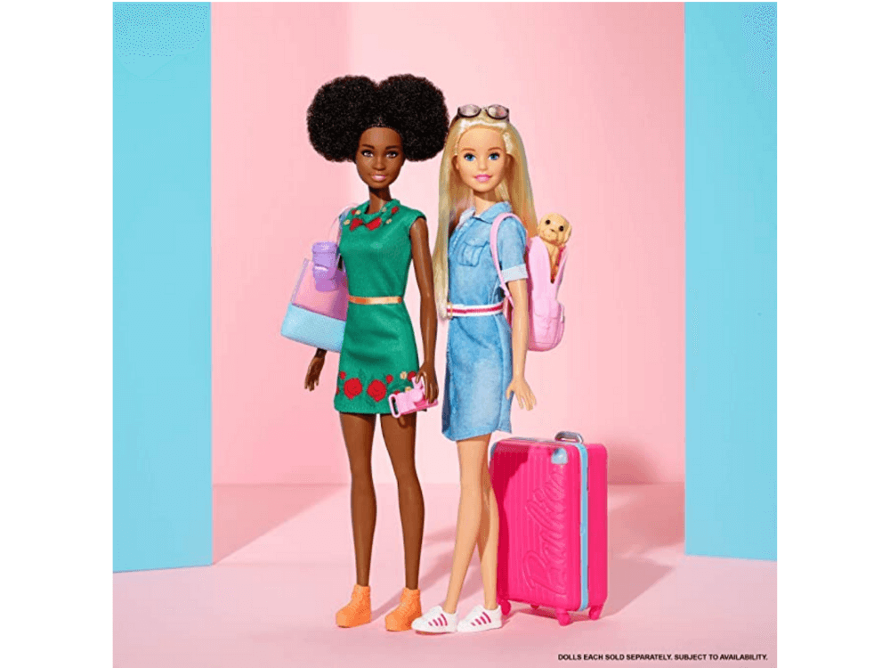 travel barbies, travel themed gifts for kids