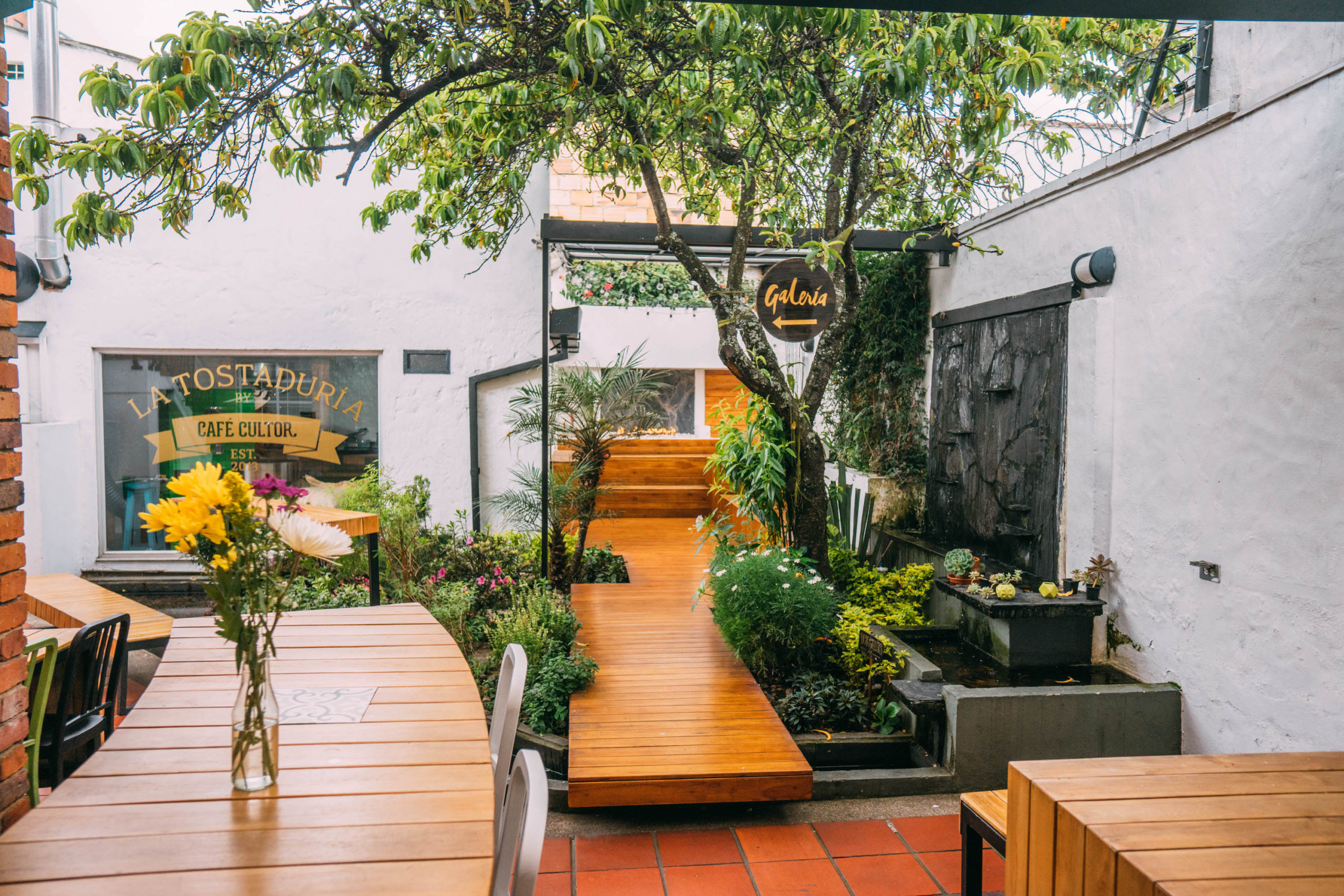 best cafes in Bogota colombia, cool cafes in Bogota, cafe cultor, wanderluluu